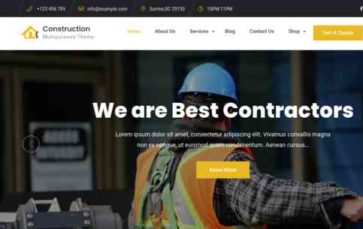 Business Capital Construction (screenshot desktop)