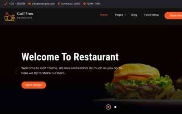 Caff (screenshot desktop)
