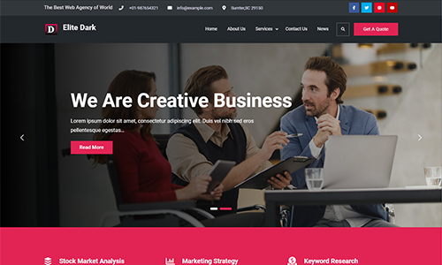 Elite Business Dark (Firefly Themes)