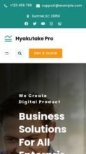 Hyakutake Pro (screenshot mobile)