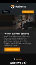 Jetblack Business (screenshot mobile)
