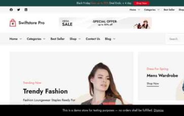 SwiftStore Pro (screenshot desktop)