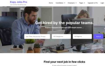 Espy Jobs Pro (screenshot desktop)