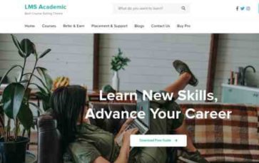 LMS Academic Pro (screenshot desktop)