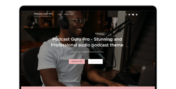Podcast Guru Pro (Flawless Themes)