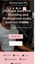 Podcast Guru Pro (screenshot mobile)