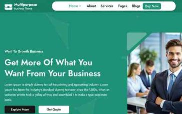 Screenshot Desktop Flex Multi Business Pro (screenshot desktop)