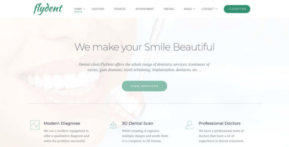FlyDent (FlyTemplates)