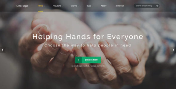 OneHope (FlyTemplates)