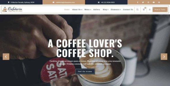 Cafeteria Pro (FlyThemes)