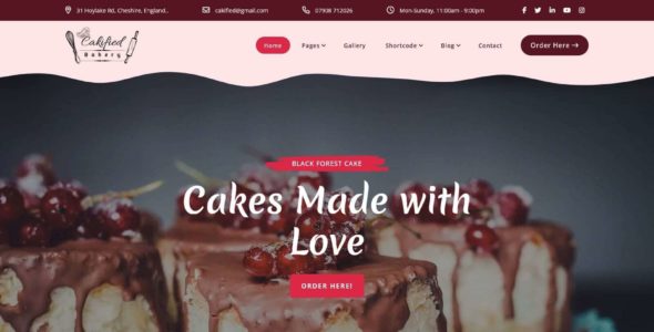 Cakified Pro (FlyThemes)