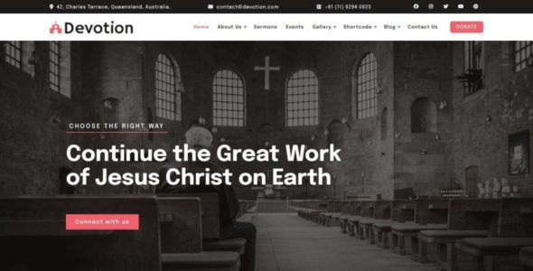 Devotion Pro (FlyThemes)