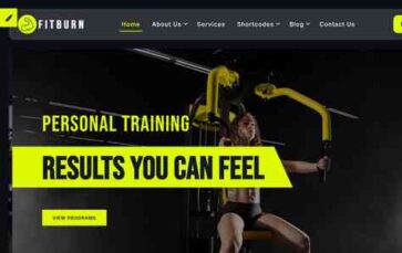 Fitburn Pro (screenshot desktop)