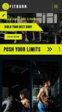 Fitburn Pro (screenshot mobile)