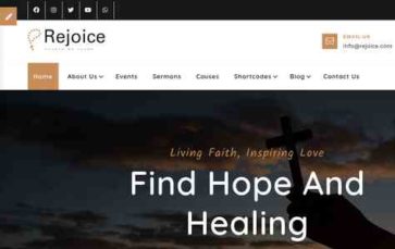 Rejoice Pro (screenshot desktop)