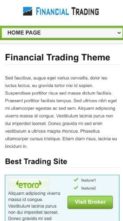 Financial Trading (screenshot mobile)
