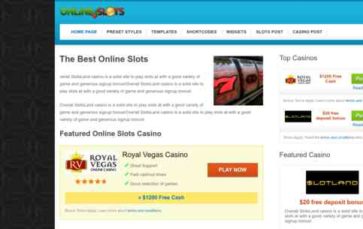 Slots (screenshot desktop)