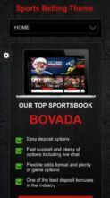 Sports Betting (screenshot mobile)