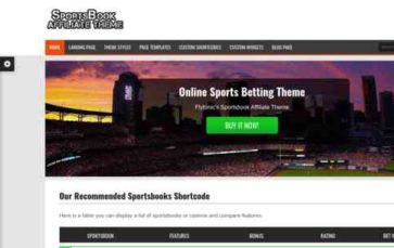 The Sportsbook Affiliate (screenshot desktop)