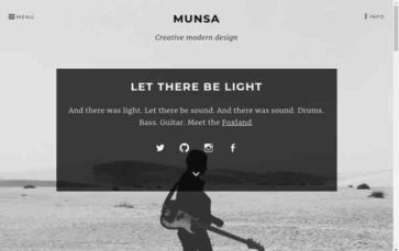 Munsa Lite (screenshot desktop)