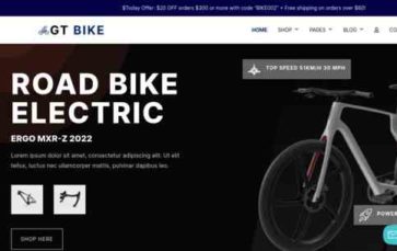 Screenshot Desktop GT Bike (screenshot desktop)