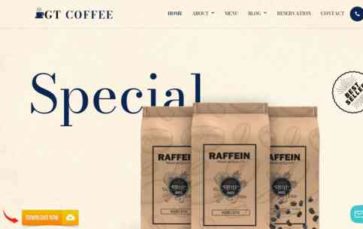GT Coffee (screenshot desktop)