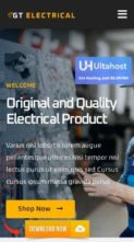 GT Electrical (screenshot mobile)