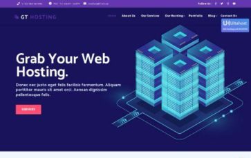 GT Hosting (screenshot desktop)