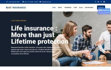 GT Insurance (screenshot desktop)