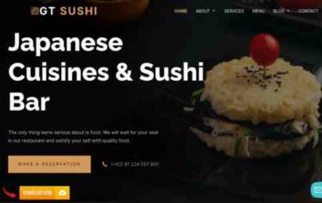 GT Sushi (screenshot desktop)