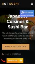 GT Sushi (screenshot mobile)