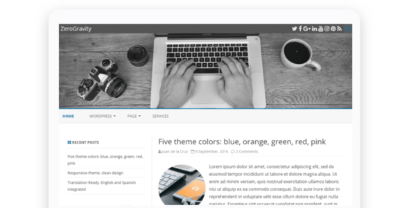 ZeroGravity Pro (GalussoThemes)