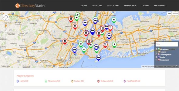 Directory Starter (GeoDirectory)
