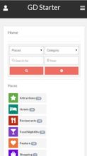 Directory Starter (screenshot mobile)