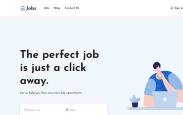 Job Board (GeoDirectory) (screenshot desktop)