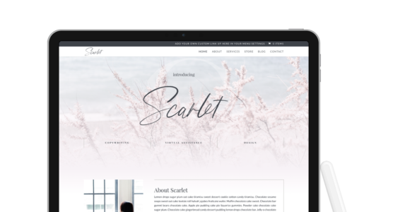The Scarlet (Gillian Sarah Themes)