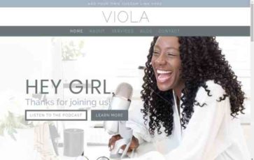 The Viola (screenshot desktop)