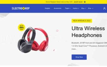 Screenshot Desktop Electronics Shop (screenshot desktop)