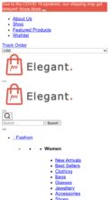 Elegant Shop Pro (screenshot mobile)