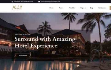 Hotell (screenshot desktop)