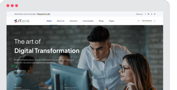 IT Zone Pro (GLThemes)