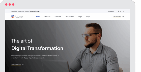 IT Zone (GLThemes)