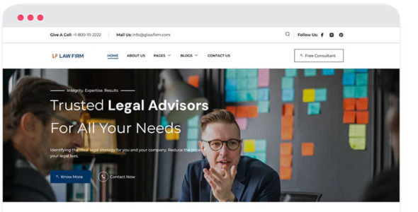 Law Firm (GLThemes)