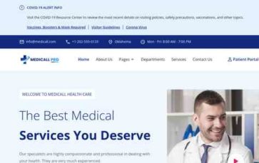 Medicall Pro (screenshot desktop)