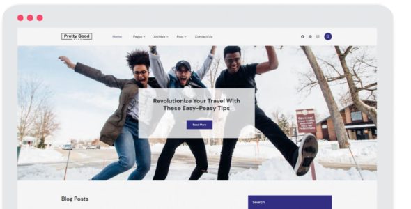 Pretty Good Blog (GLThemes)