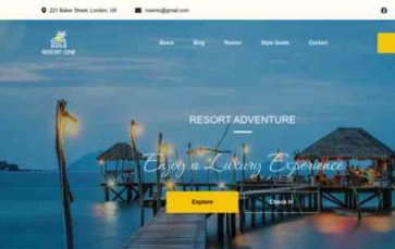 Resort One (screenshot desktop)