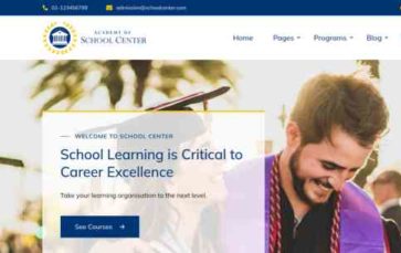 School Center (screenshot desktop)