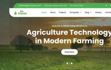 AgroVision Pro (screenshot desktop)