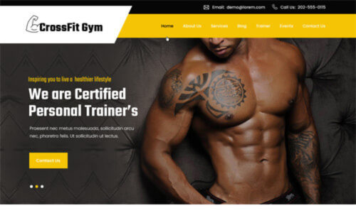 CrossFit Gym Pro (Grace Themes)