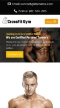 CrossFit Gym Pro (screenshot mobile)
